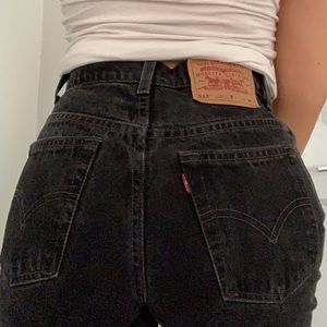 Vintage Black Size 4 Levi Jeans